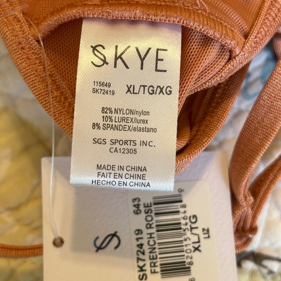 NWT Skye Brilliance Liz Bikini Top - Picture 4 of 4